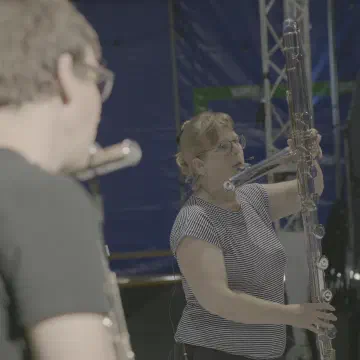 Barbara et Matthieu au Zarticirque